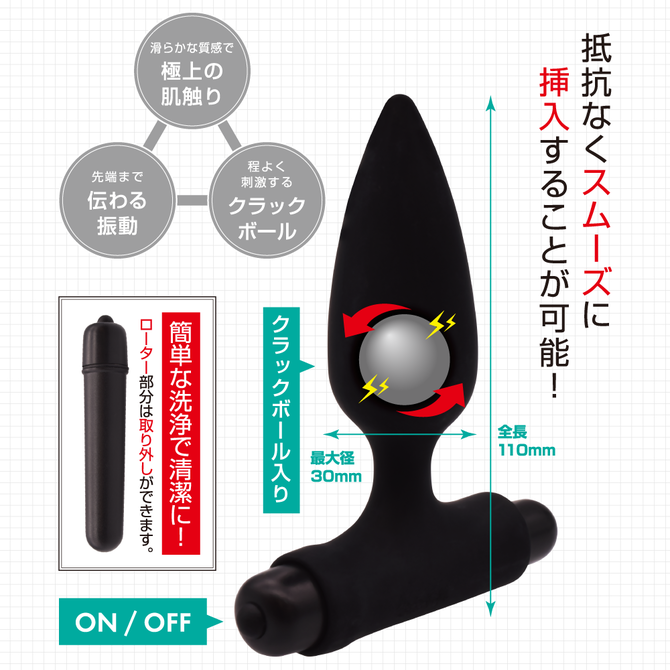 アナニーのすすめmini 1 クラックボール     ACJN-088 商品説明画像2