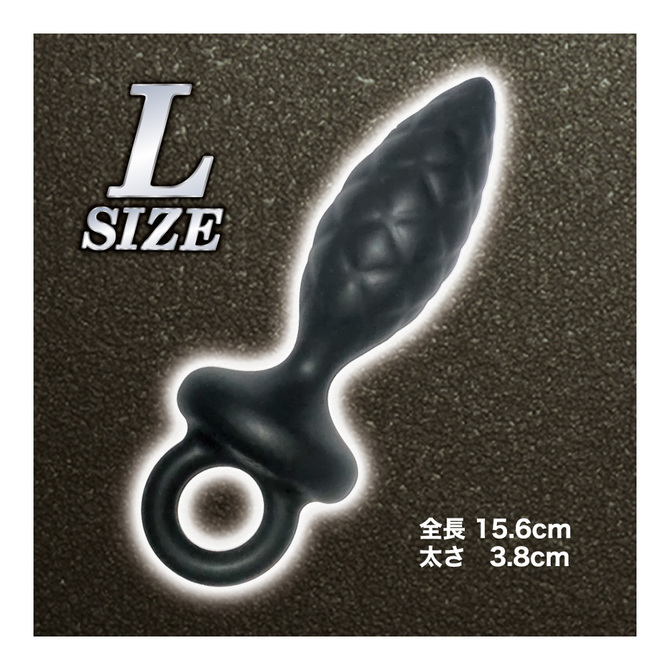 柔らかウォーターシリコンアナルプラグ L TBSC-054 商品説明画像3