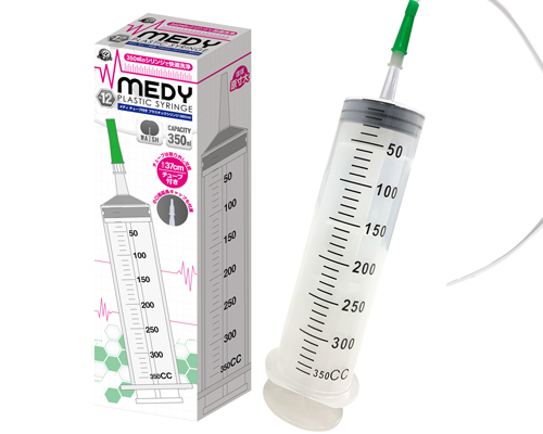 MEDY[メディ] no.12 チューブ付きプラスチックシリンジ350ml 商品説明画像1
