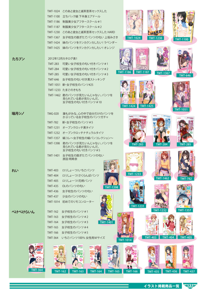 【初回入荷数量限定匂い付きパンツが１枚付いてくる!!】タマトイズ大パンツ祭り　パンツオンリーイラスト集	TMT-1488 商品説明画像11