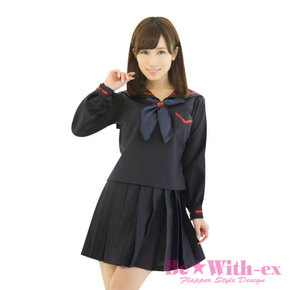 【販売終了・アダルトグッズ、大人のおもちゃアーカイブ】ドキドキ☆ハートのセーラー服 ◇