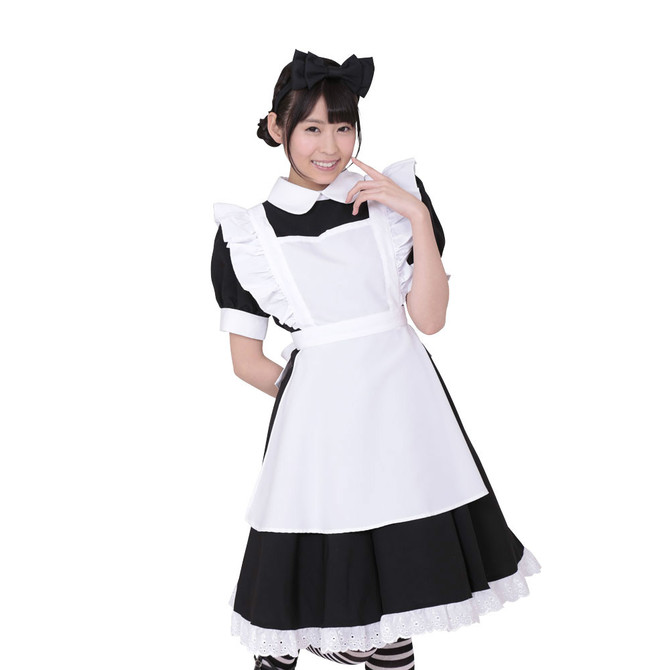 リボンメイド・黒 ◇ 商品説明画像1