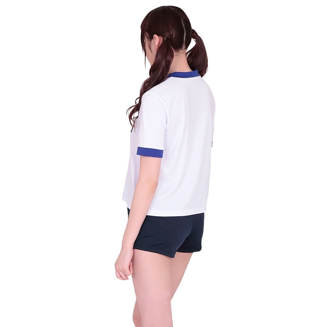 【20％ﾎﾟｲﾝﾄ還元!!体育祭フェア!】ゼッケン付き体操服ネイビー 商品説明画像2