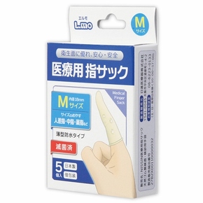 エルモ 医療用滅菌指サック Mサイズ ◇