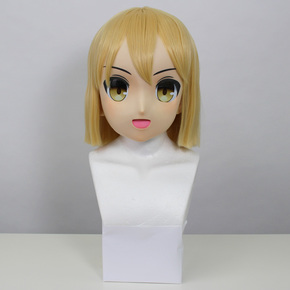 【販売終了・アダルトグッズ、大人のおもちゃアーカイブ】【希望者に「くまみみ」プレゼント!&限定500ポイント還元!】むにむに製作所 本格的 コスプレマスク KAWAII-08 カワイイ08 【変身・仮装・着ぐるみ】
