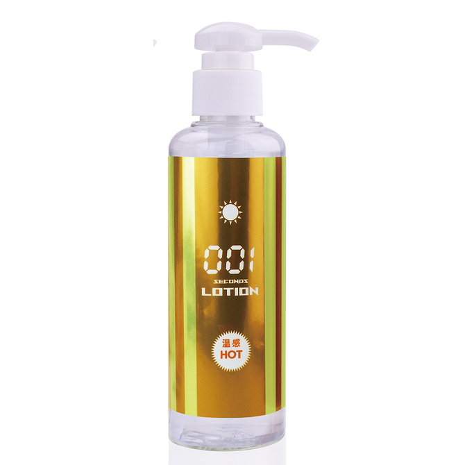 瞬速! 001秒 洗い不要ローション 180ml　温感!ホットタイプ ◇ 商品説明画像1