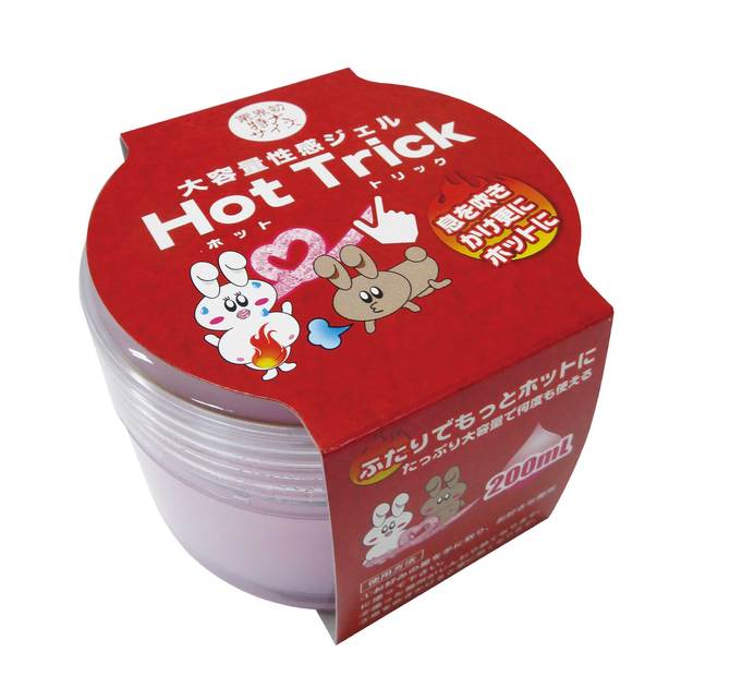 Ligre japan　大容量性感ジェル　Hot trick 商品説明画像1