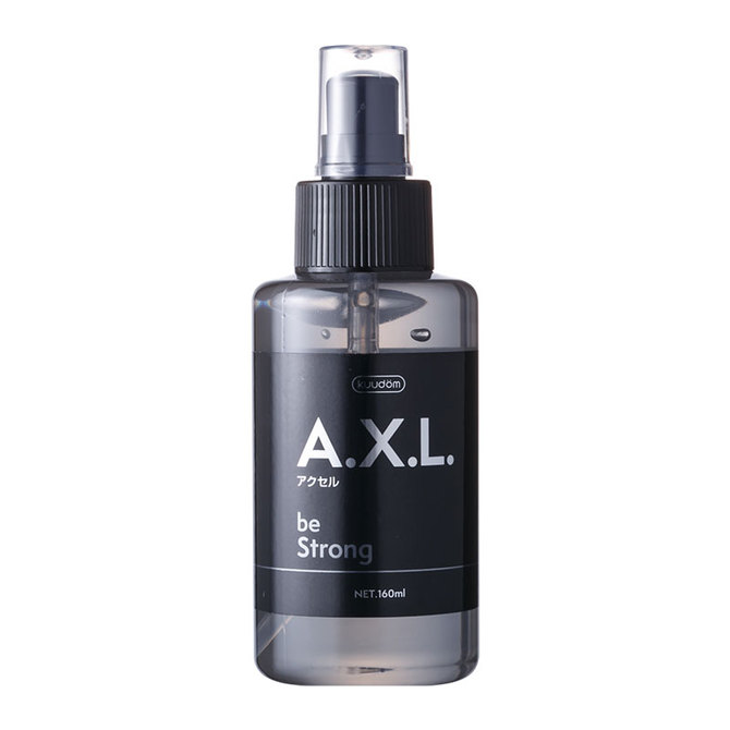 オナホ用ローション　男性用セルフケアジェル A.X.L. アクセル　be Strong（ブラック） ◇ 商品説明画像1