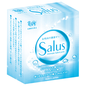 Ligre japan intimate lubricants 「Salus-サルース‐」12個 Ligre-0221入り使い切りタイプ 4ml×12