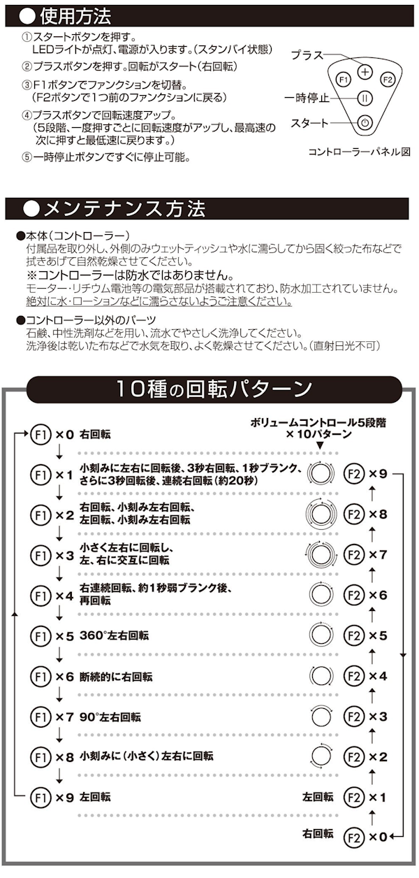 【業界最安値!】CycloneX5　サイクロンX5-一時停止機能付きVer ◇ 商品説明画像7