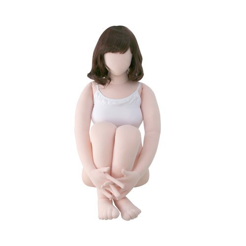 ふぇありーどーる「おすわり」のの タイプB セミロング【茶】 商品説明画像1