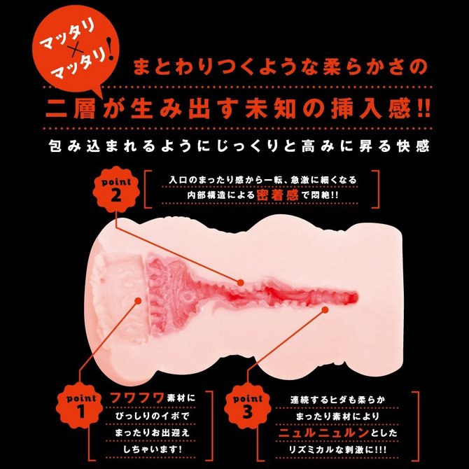 【販売終了・アダルトグッズ、大人のおもちゃアーカイブ】ペロx2オナホ 3rd 【120ml ヒアルロン酸+Agローション 付き】 商品説明画像4