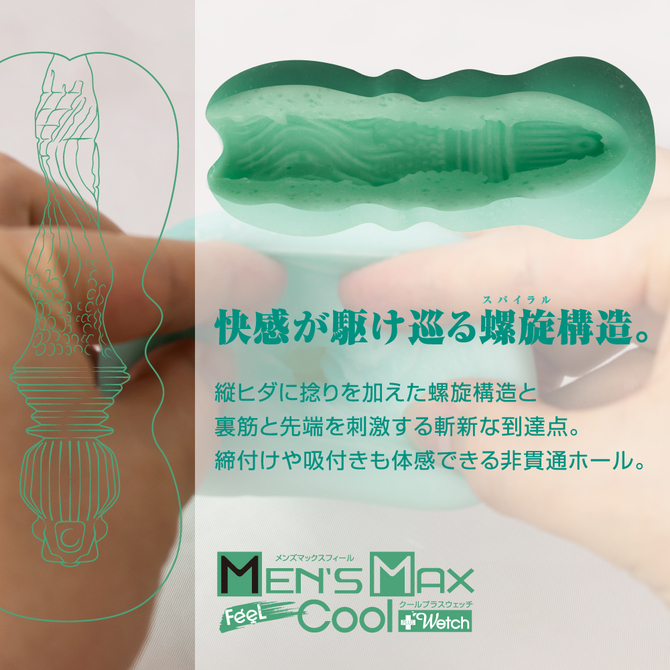 ENJOY TOYS MEN'S MAX FEEL Cool+Wetch (メンズマックスフィール クールプラスウェッチ) 商品説明画像3