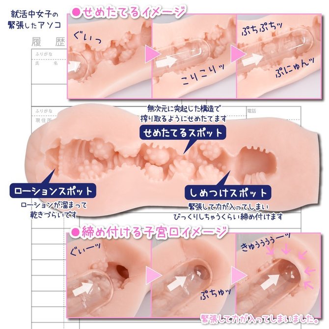 ãè²©å£²çµäºã»ã¢ãã«ãã°ããºãå¤§äººã®ããã¡ãã¢ã¼ã«ã¤ããã­ã£ã³ãã¹ã©ã¤ãï½å°±æ´»ç·¨ï½(Campus Life Job Hunting Type) ååèª¬æç»å3