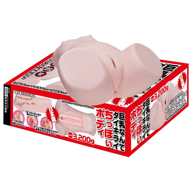 巨乳なんてダイキライ ちっぽいボディ 商品説明画像1