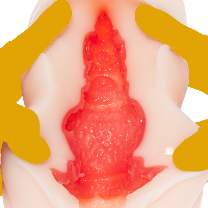 【タイムセール！】【タイムセール！】【限定100ポイント還元！】YELOLAB  欲情主義 DX 相沢ゆりな【リアルな挿入感を再現した粘膜2層構造！肉厚800グラム  3Dホログラムカード付き】 商品説明画像4