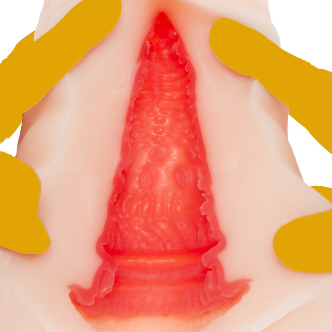 【タイムセール！】【タイムセール！】【限定100ポイント還元！】YELOLAB  欲情主義 DX 水川スミレ【リアルな挿入感を再現した粘膜2層構造！肉厚790グラム  3Dホログラムカード付き】 商品説明画像4
