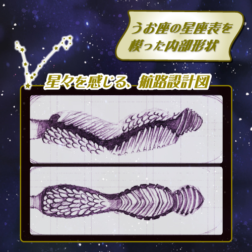 オナホ星座コレクション うお座(Pisces Zodiac sign) 商品説明画像5