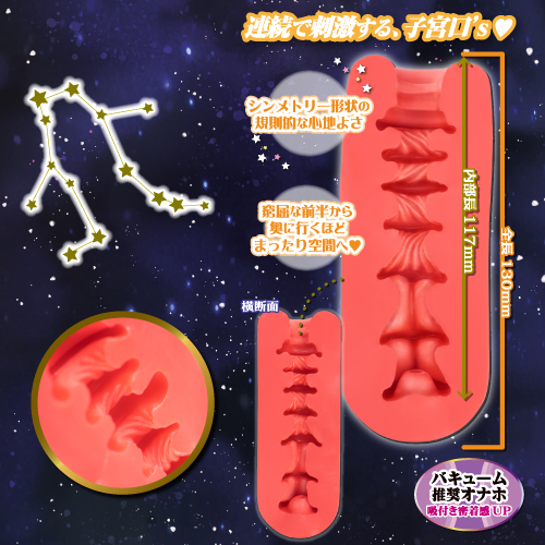 オナホ星座コレクション ふたご座(Gemini Zodiac sign) 商品説明画像3