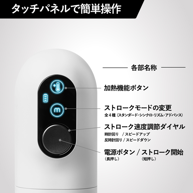 MEN'SMAX Discoveries TRYFUN ブラックホール ストロークカップ 商品説明画像5