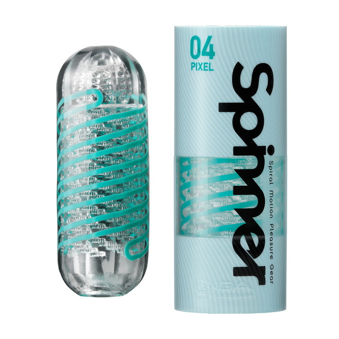 【限定200ポイント還元！】TENGA SPINNER 04PIXEL （テンガ スピナー ピクセル）SPN-004 商品説明画像1