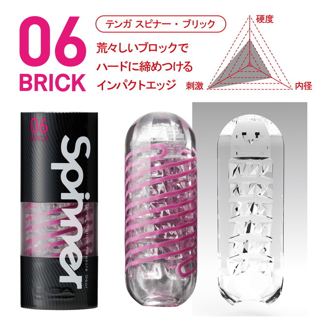 【限定200ポイント還元！】TENGA SPINNER 04PIXEL （テンガ スピナー ピクセル）SPN-004 商品説明画像5