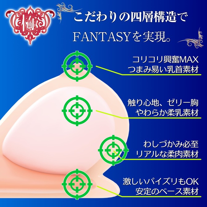 【限定700ポイント還元！・9月10日まで】リアルボディ極生乳 Fantasy 商品説明画像5
