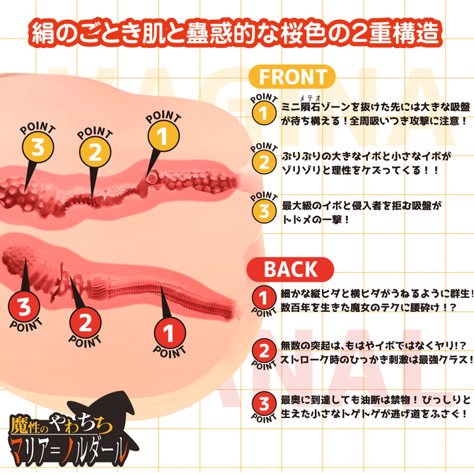 日本製リアルボディ +3Dボーンシステム 魔性のやわちち マリア＝ノルダール 商品説明画像5