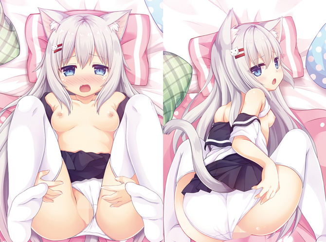 インサートエアピロー用枕カバー＃234　イラスト：桜庭光	TAMS-678 商品説明画像1