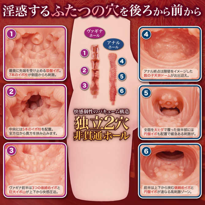 maccos 淫惑サジェスチョン 極 -Supreme-【フレキシブルフレーム内蔵で人体と同じ股関節可動を実現！】 商品説明画像5