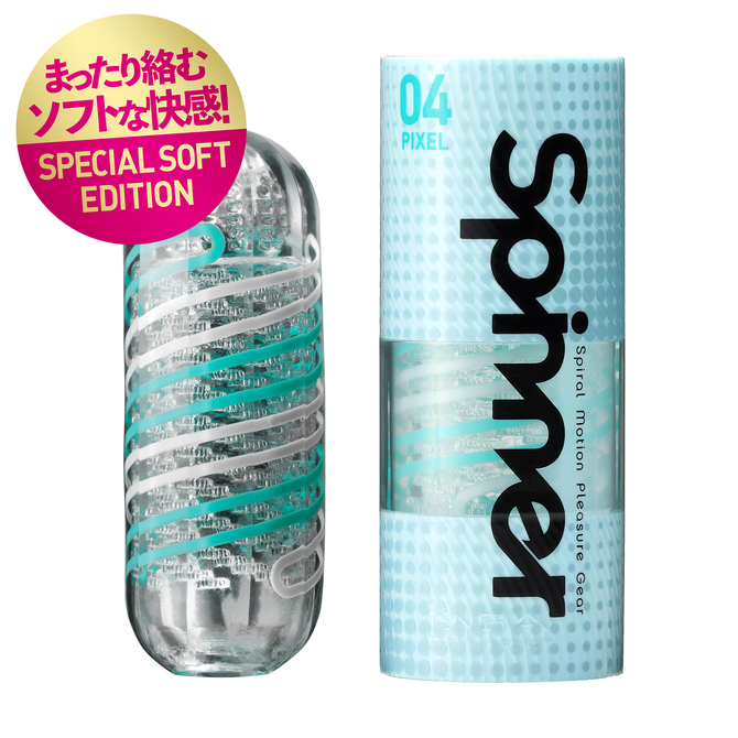 TENGA SPINNER 04PIXEL SPECIAL SOFT EDITION 	テンガ スピナー ピクセル スペシャルソフトエディション	SPN-004S 商品説明画像1