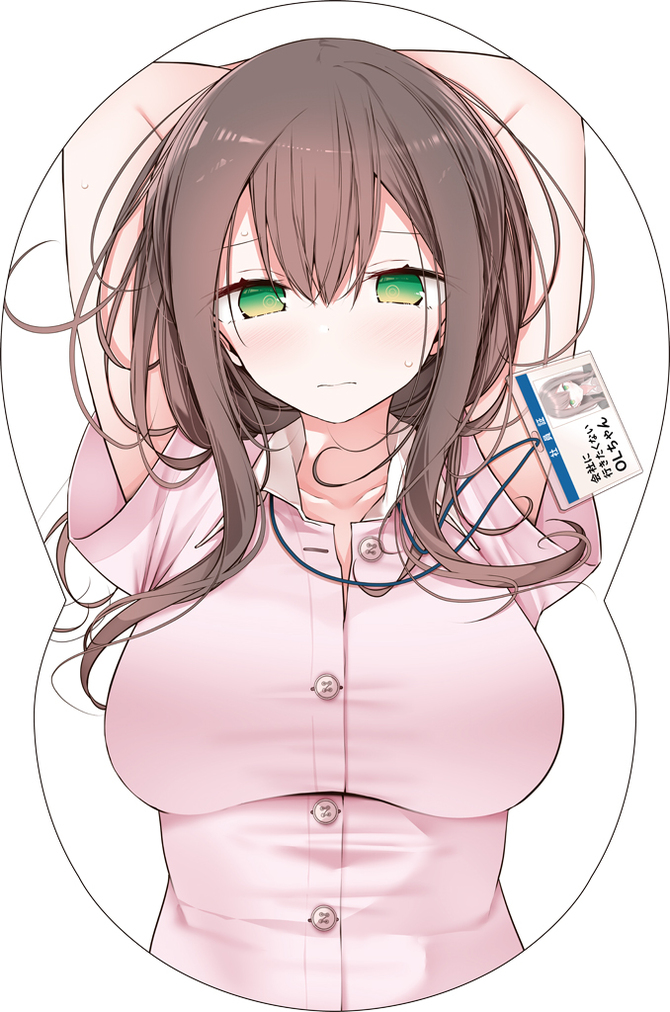 【今ならクリアファイルが付いてくる!!!10月21日以降同梱発送】おっぱいボードカバー＃5　OLちゃん　イラスト：大嘘	TAMS-836 商品説明画像3
