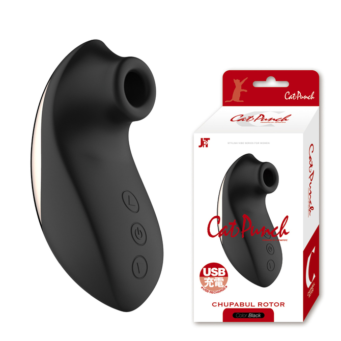 CatPunch C CHUPABUL ROTOR BLACK	キャットパンチ C チュパブルローター ブラック	2JT-CAT-C2 ◇ 商品説明画像1