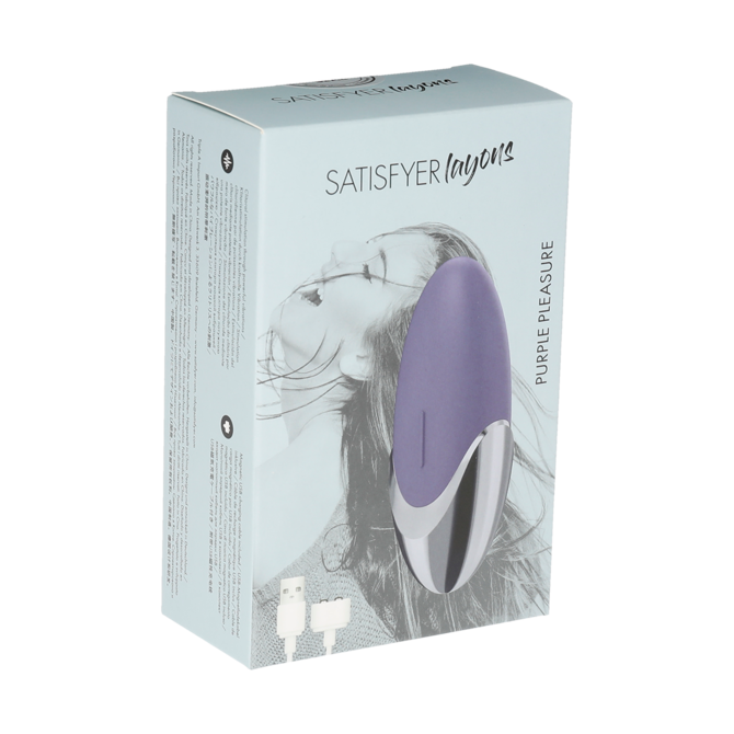 Satisfyer Layons Purple Pleasure(サティスファイヤーレイヨン パープルプレジャー) ◇ 商品説明画像1
