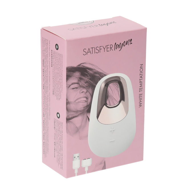 Satisfyer Layons White Temptation(サティスファイヤーレイヨン ホワイトテンプテーション) 商品説明画像1