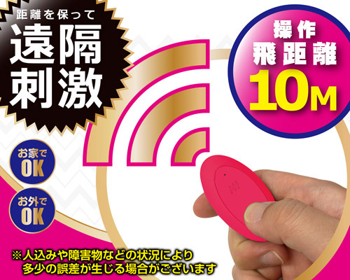 リモートイン　マットピンク　専用オープンショーツ付属 商品説明画像5