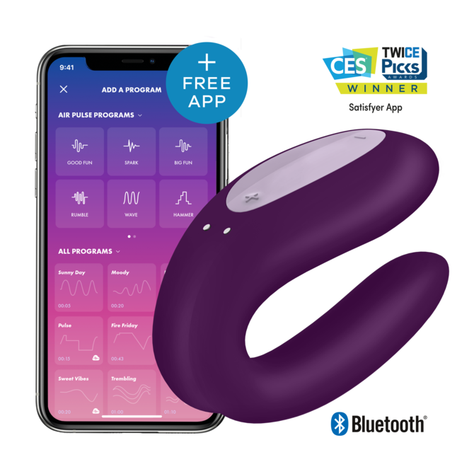 Satisfyer Double Joy / サティスファイヤー ダブルジョイ 商品説明画像1