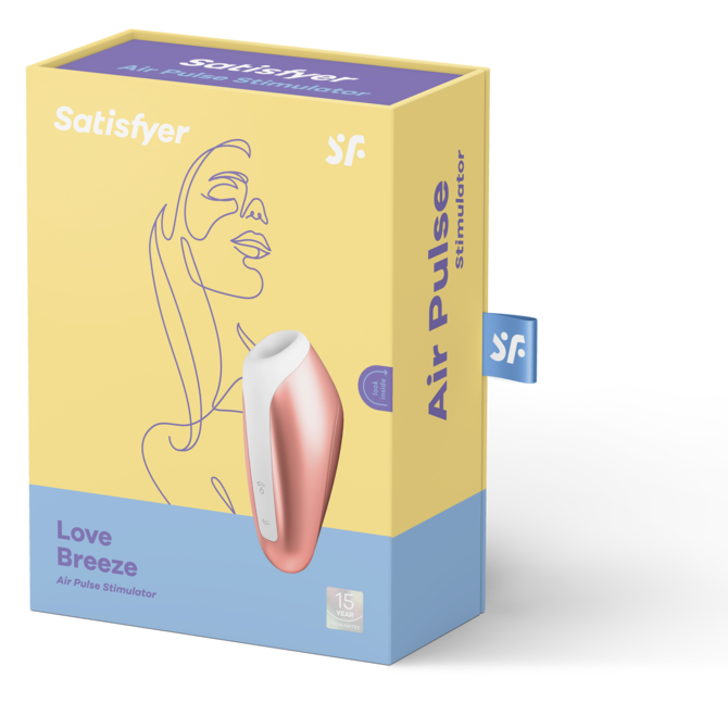 Satisfyer Love Breeze Copper/ サティスファイヤー ラブブリーズ（コッパー） 商品説明画像1