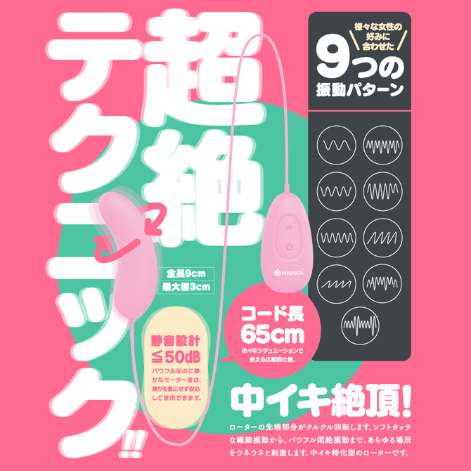 GPRO　PINK　ROTOR　［ROLLING］     UGPR-181 商品説明画像5