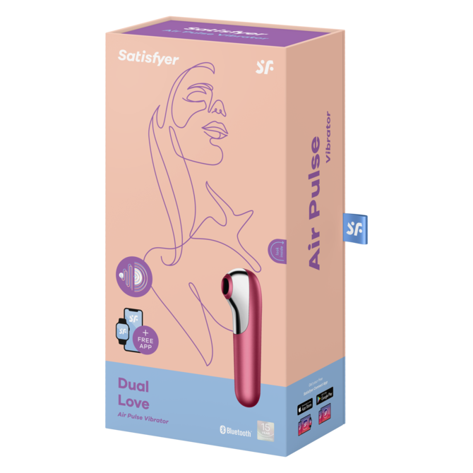 Satisfyer Dual Love Red / サティスファイヤー ラブ　レッド 商品説明画像5