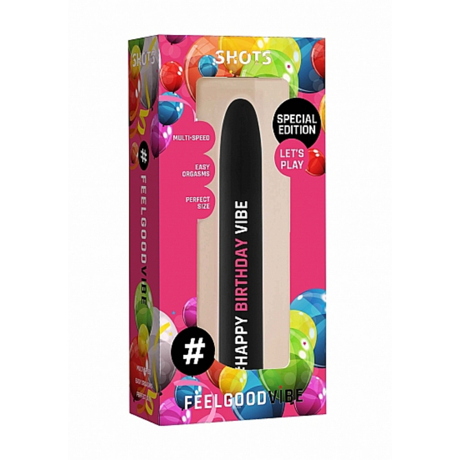 Happy　Birthday　Vibe　Black　ハッピーバースデーバイブ     SKIT-115 商品説明画像1