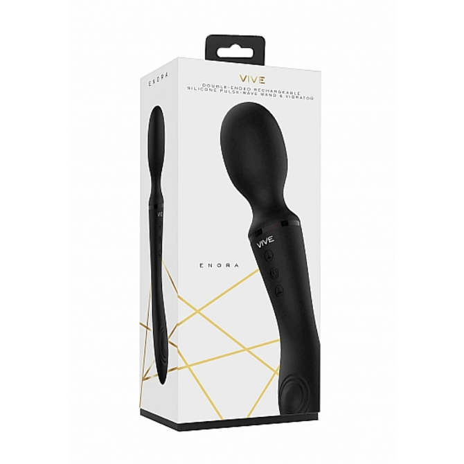 Enora【エノラ】　Wand　＆　Vibrator　Black     SKIT-108 商品説明画像1