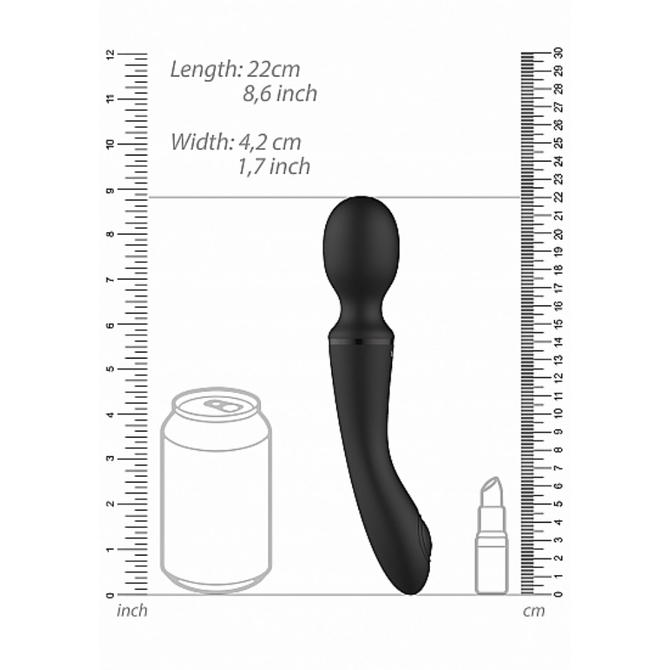 Enora【エノラ】　Wand　＆　Vibrator　Black     SKIT-108 商品説明画像4