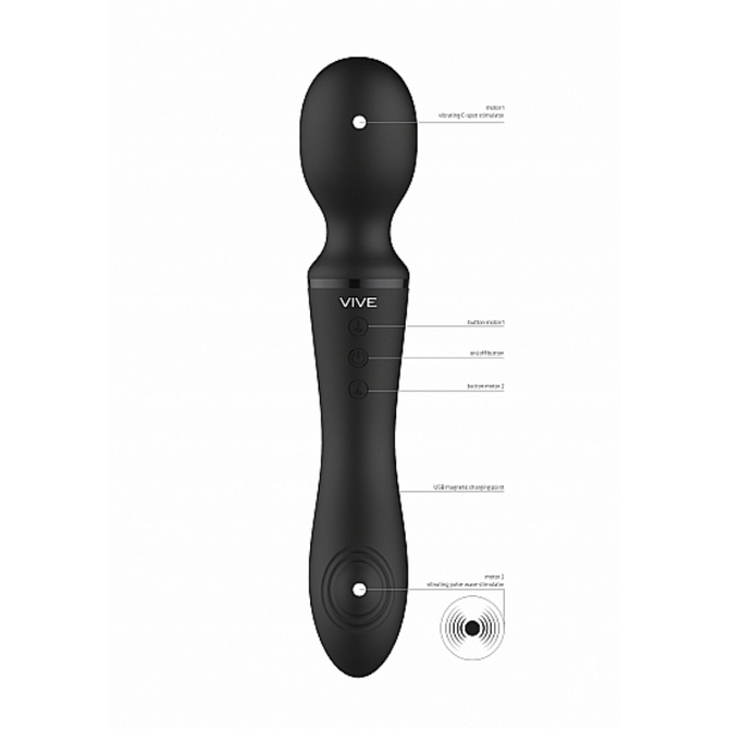 Enora【エノラ】　Wand　＆　Vibrator　Black     SKIT-108 商品説明画像11