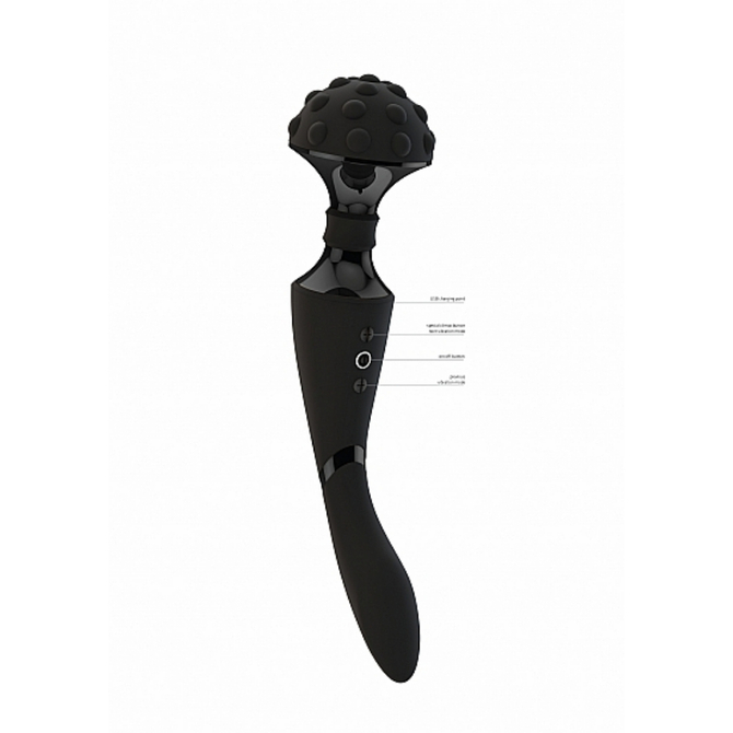 Shiatsu【シアツ】　Bendable　Massager　Wand　Black     SKIT-112 商品説明画像8