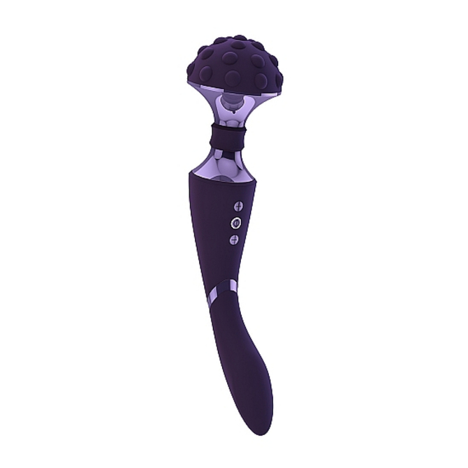 Shiatsu【シアツ】　Bendable　Massager　Wand　Purple     SKIT-113 商品説明画像2