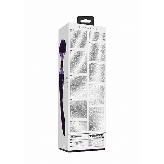 Shiatsu【シアツ】　Bendable　Massager　Wand　Purple     SKIT-113 商品説明画像3