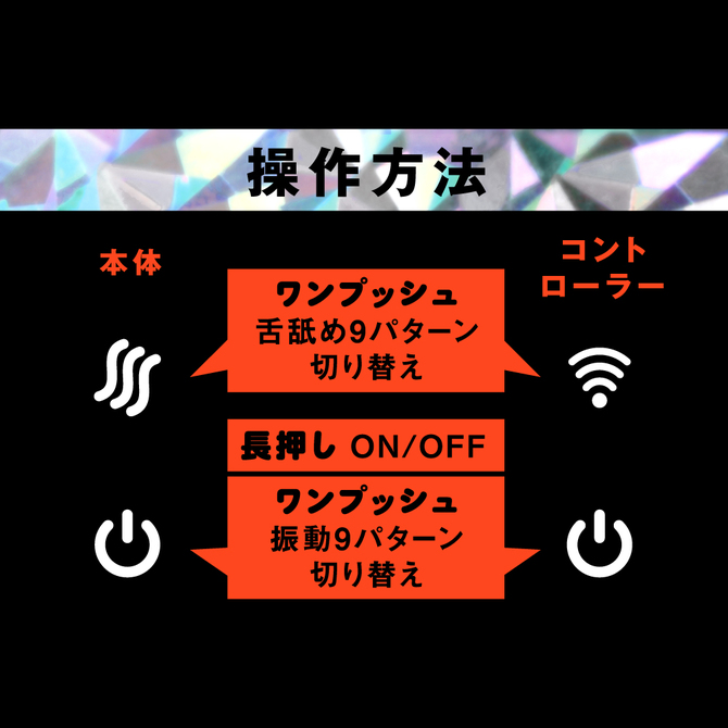 完全防水　舌舐挿入　PEROPERO　CUNNI　VIBE［ペロペロクンニバイブ］black     UPPP-242 商品説明画像5